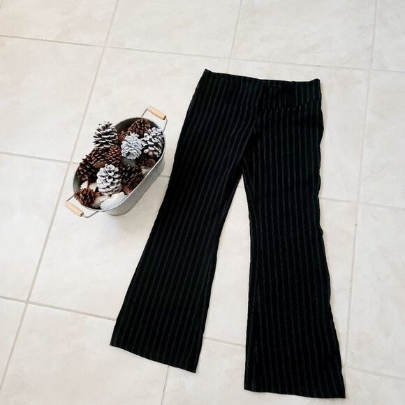 V&X juniors formal black slack pants with white stripes - Picture 14 of 16